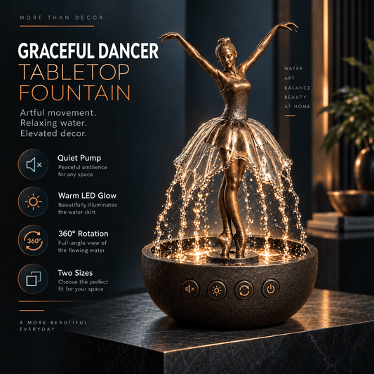 Graceful Dancer Tabletop Fountain