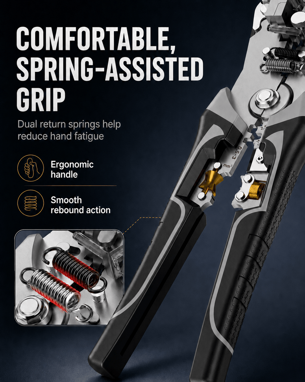 Professional Self-Adjusting Wire Stripper
