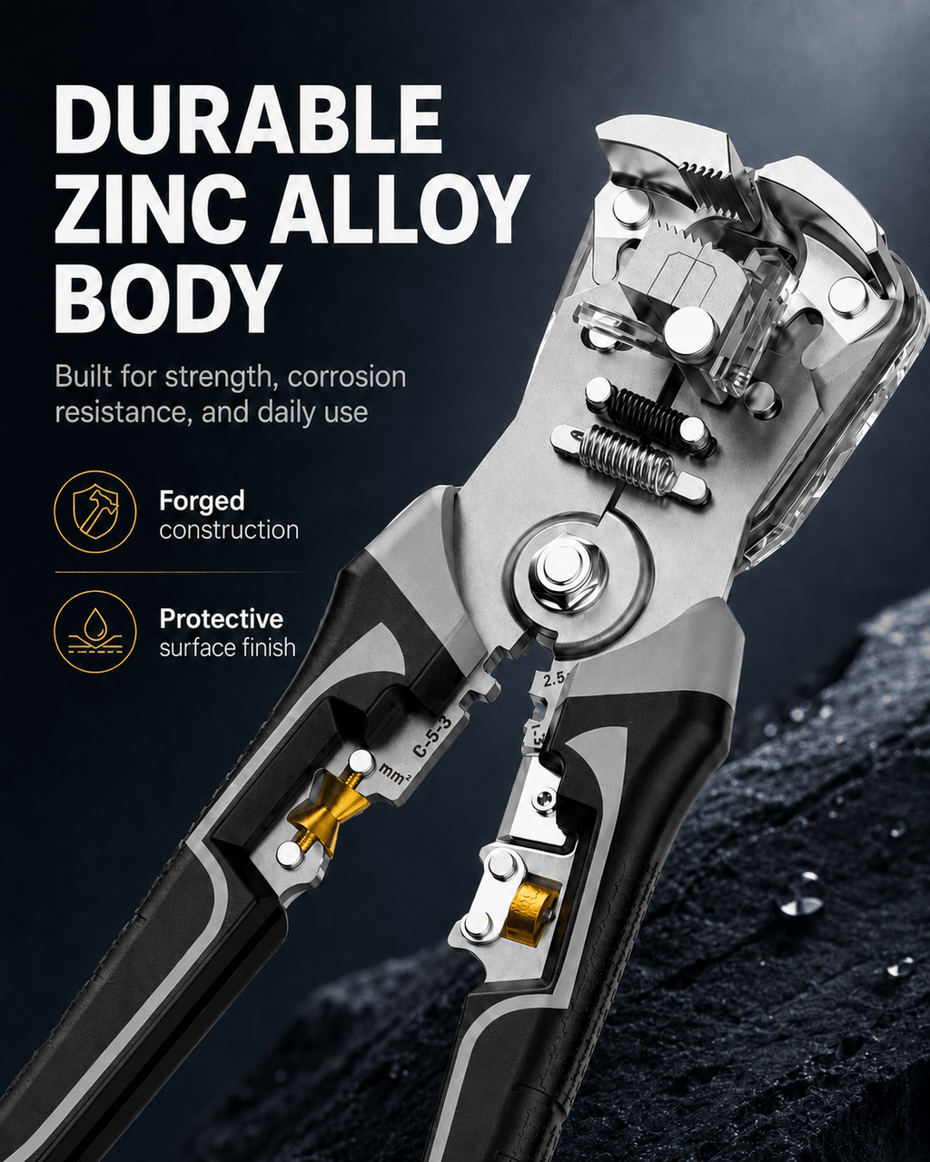 Professional Self-Adjusting Wire Stripper