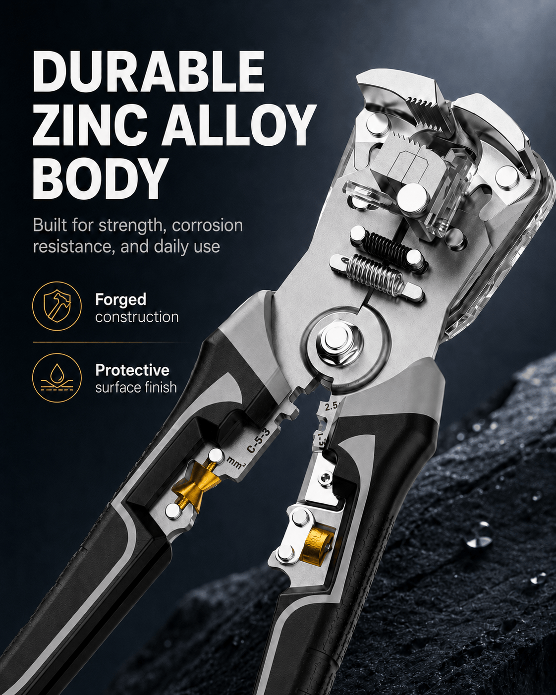Professional Self-Adjusting Wire Stripper