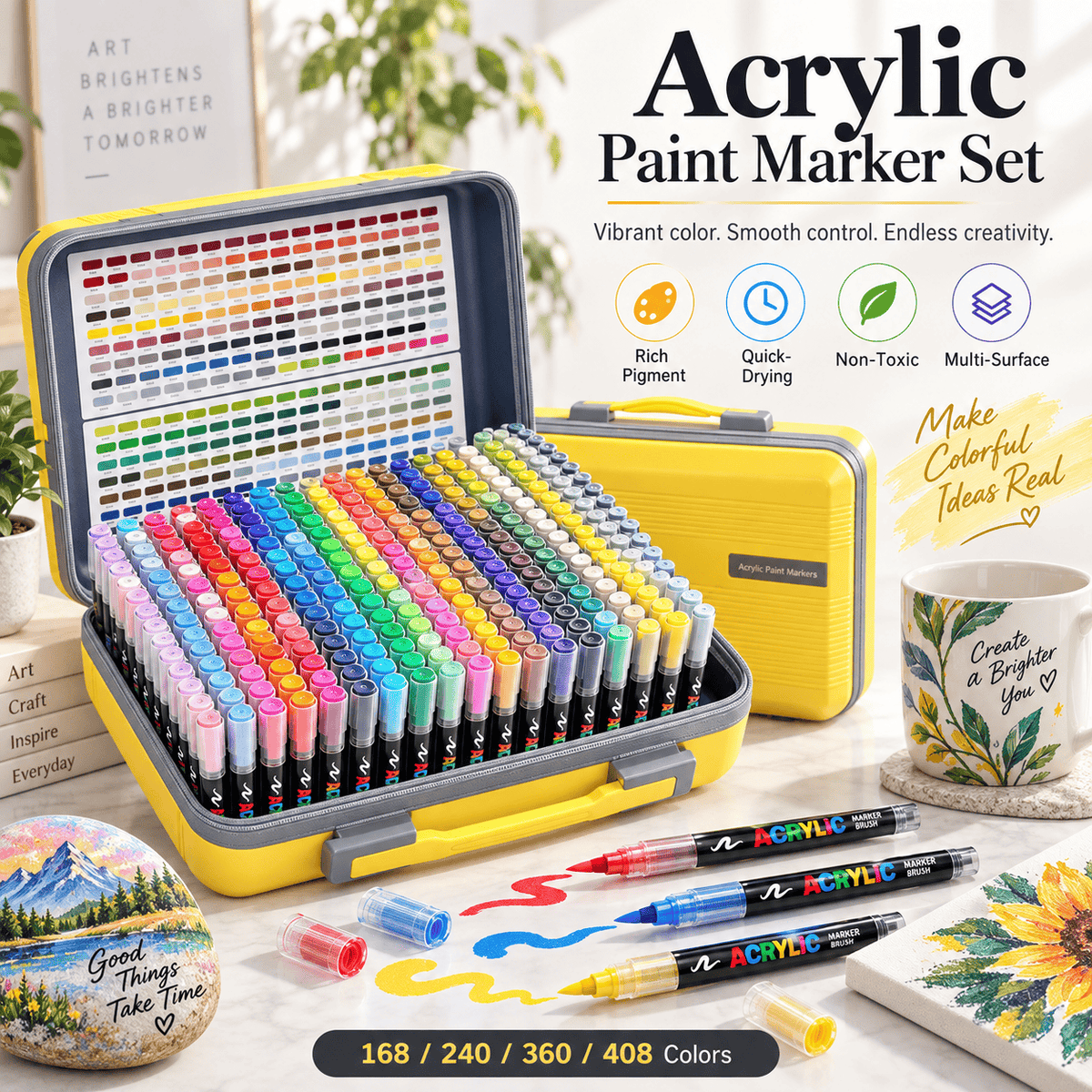 Professional Acrylic Paint Marker Set