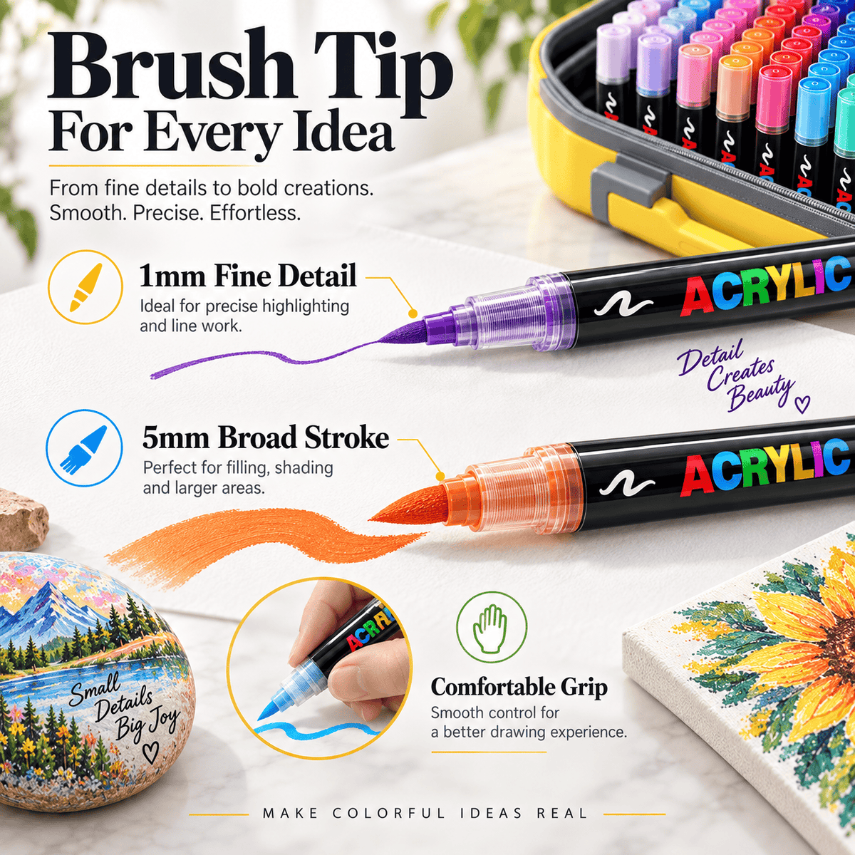 Professional Acrylic Paint Marker Set