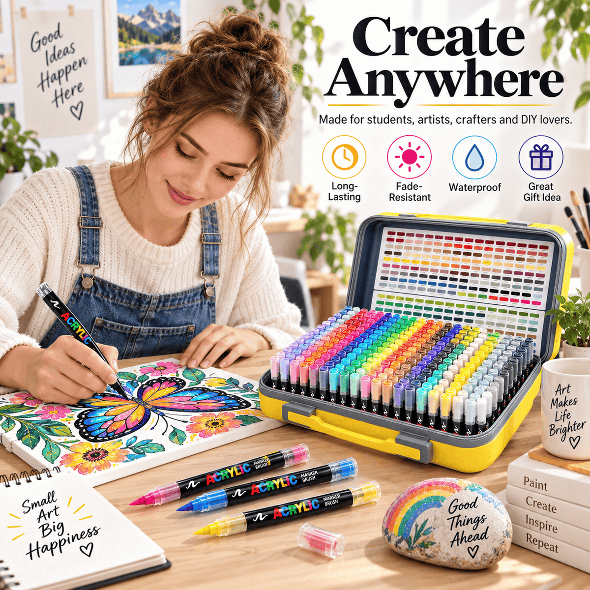 Professional Acrylic Paint Marker Set