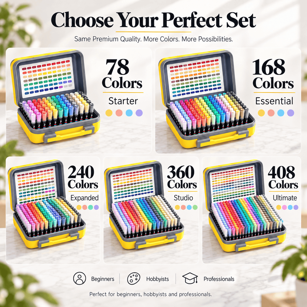 Professional Acrylic Paint Marker Set